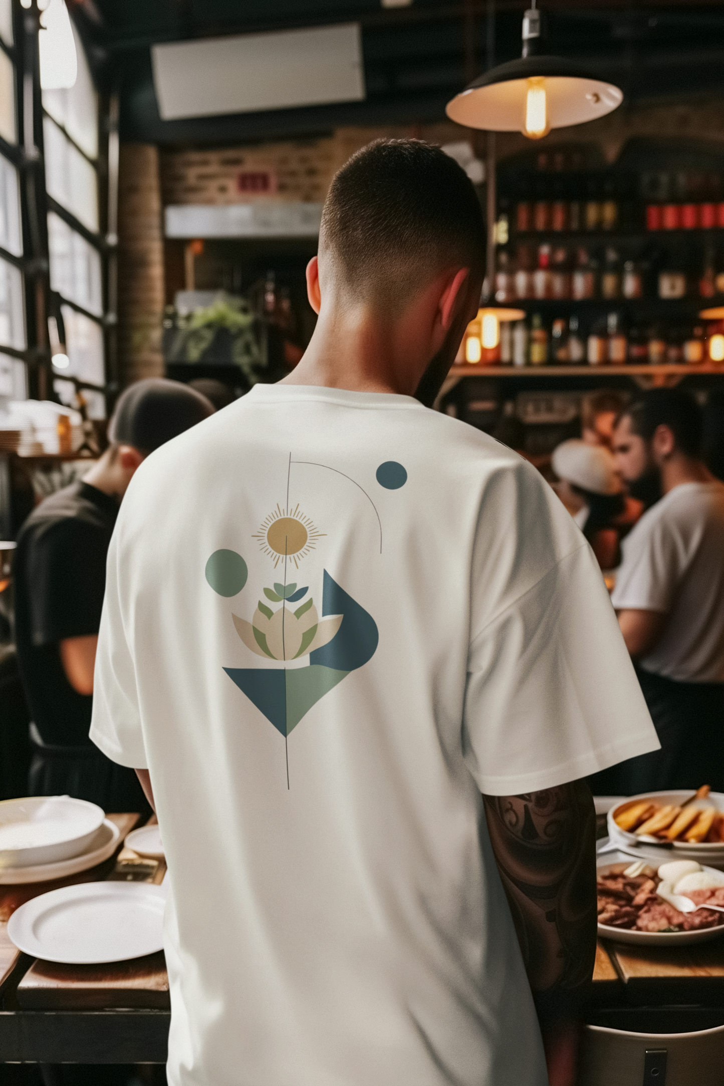 ORI – Unisex Bio T-Shirt | Minimalistisches Design von SOLVIVO | Symbol für Ursprung & Orientierung