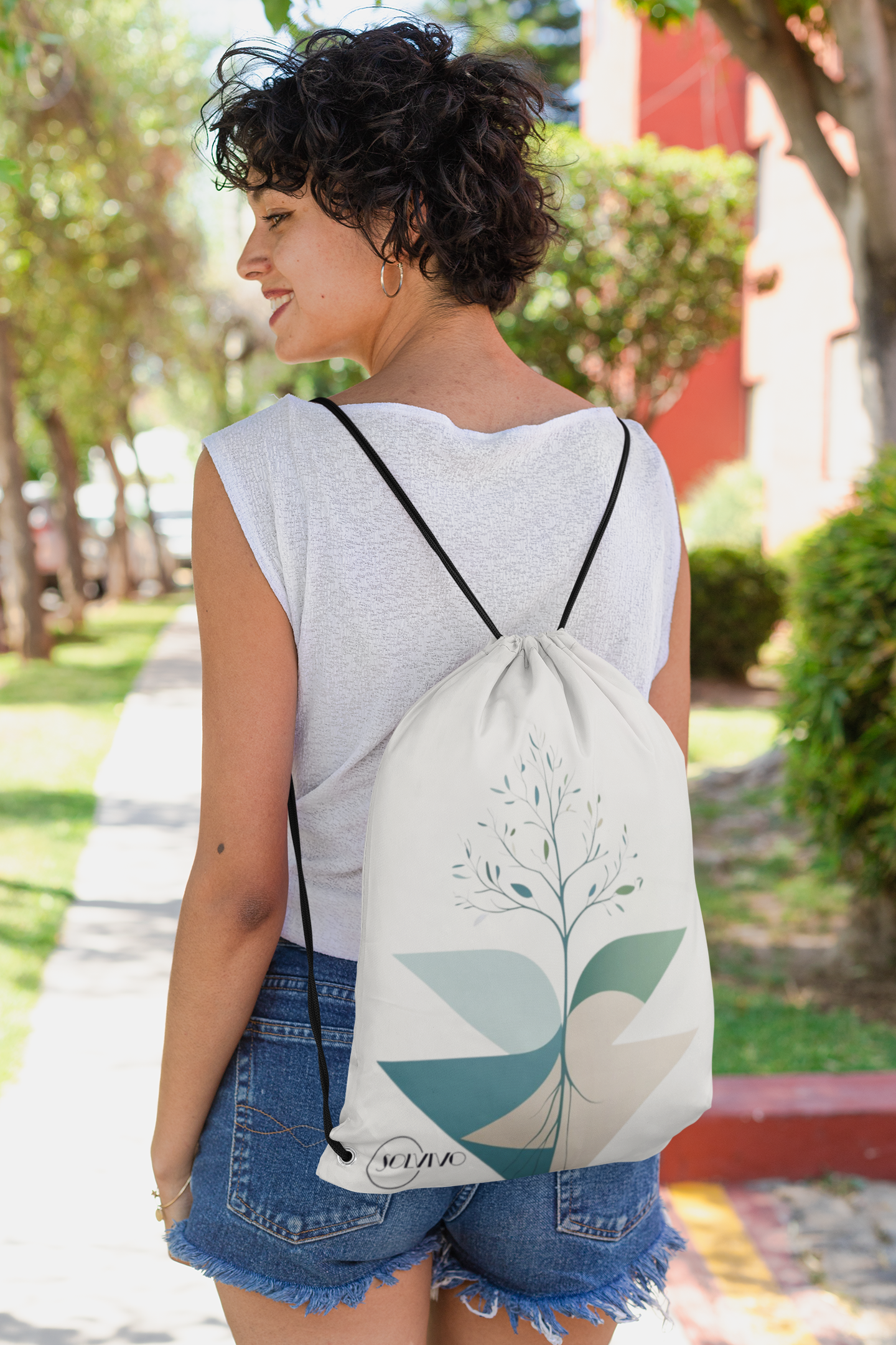 TARU – Premium Turnbeutel | Minimalistisches Design von SOLVIVO | Symbol für Stärke & Wurzeln