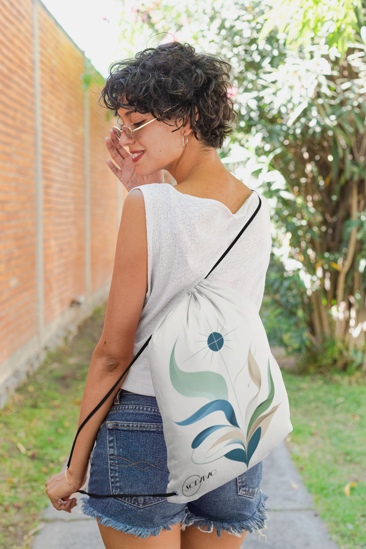 ELAR – Premium Turnbeutel | Minimalistisches Design von SOLVIVO | Symbol für Klarheit & Achtsamkeit