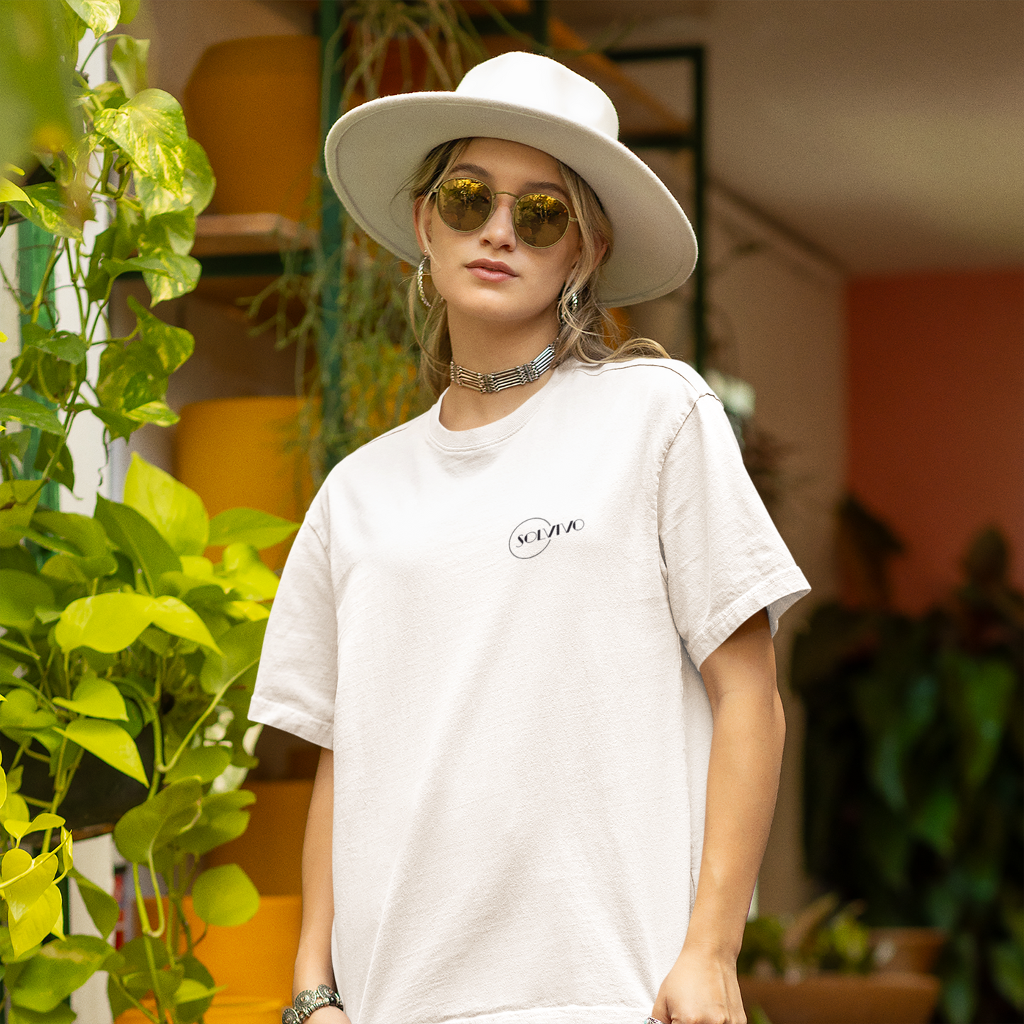 ORI – Unisex Bio T-Shirt | Minimalistisches Design von SOLVIVO | Symbol für Ursprung & Orientierung