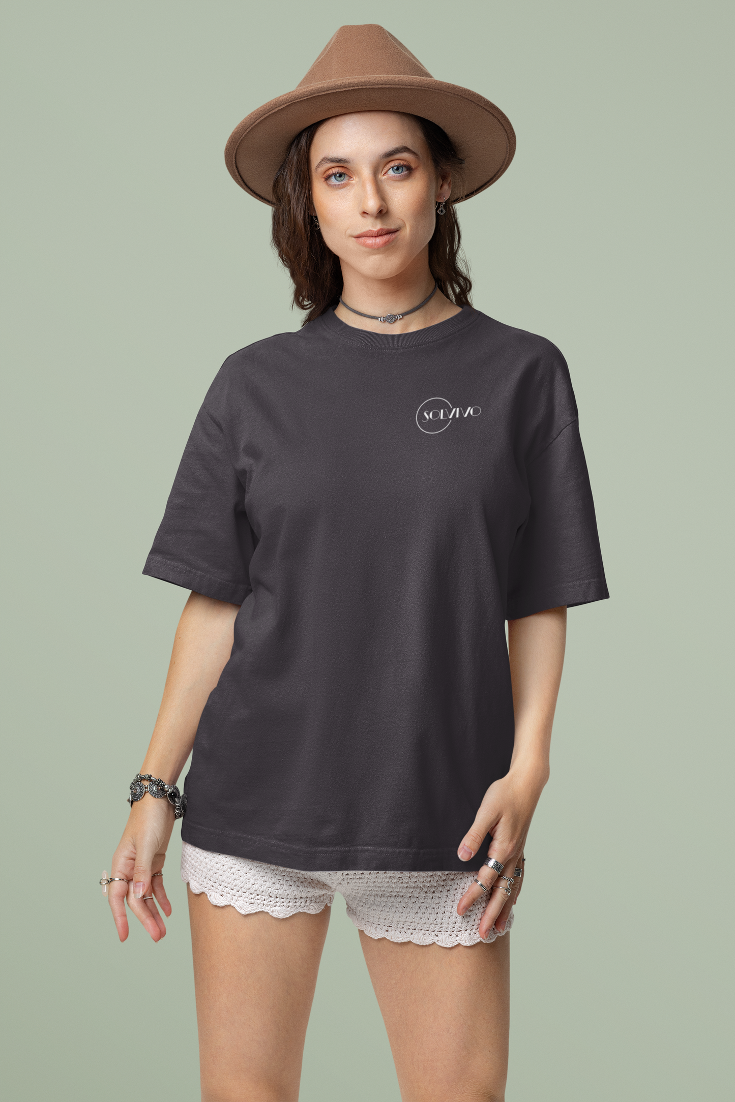 LUMEA – Unisex Bio T-Shirt | Minimalistisches Design von SOLVIVO | Symbol für Bewusstsein & Verbindung