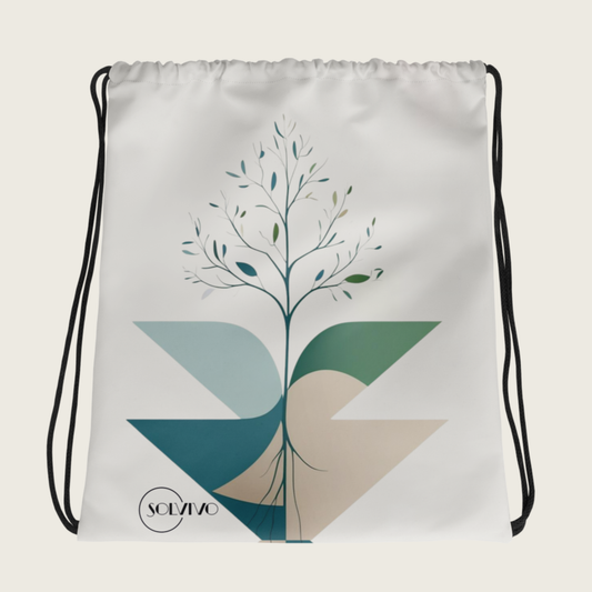 TARU – Premium Turnbeutel | Minimalistisches Design von SOLVIVO | Symbol für Stärke & Wurzeln