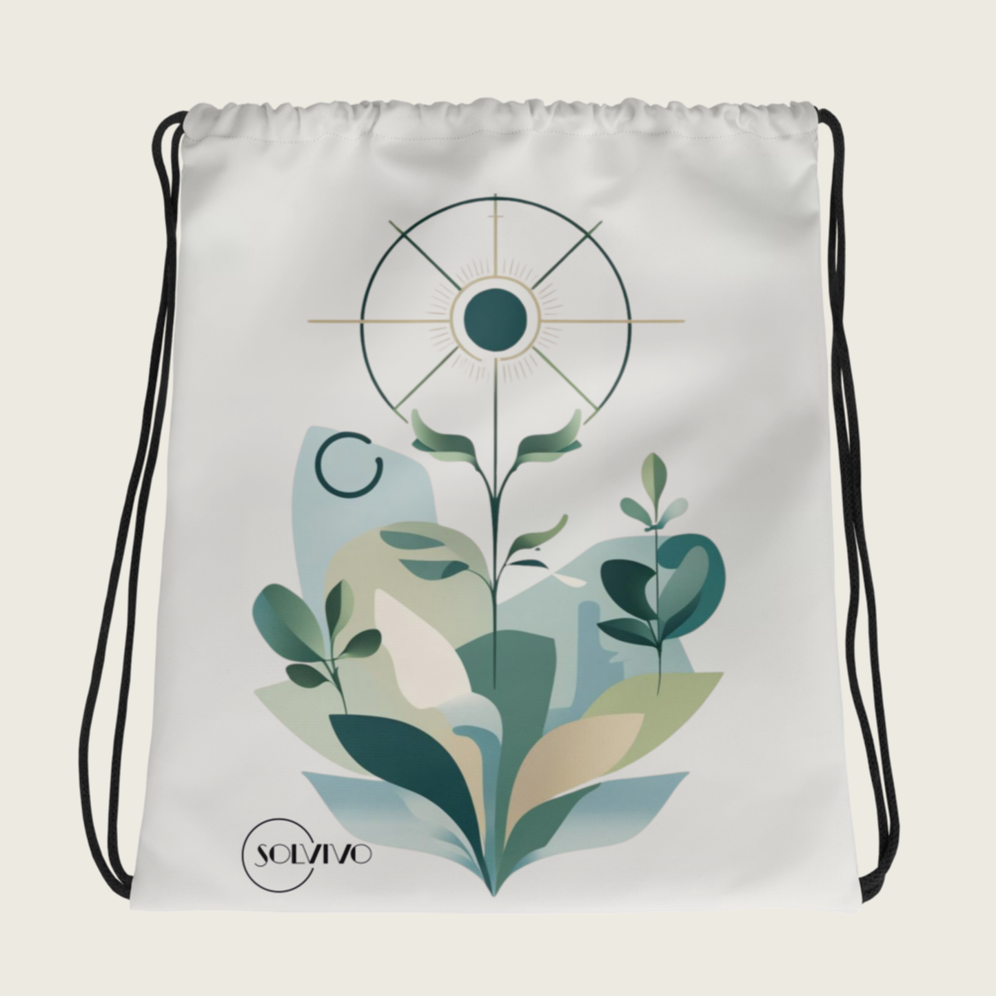 SOLEA – Premium Gym Bag | Minimalist design by SOLVIVO | Symbol of light &amp; harmony