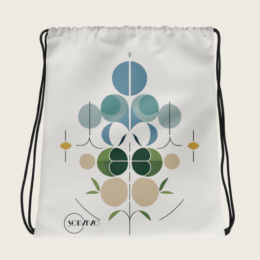 NOOR – Premium Turnbeutel | Minimalistisches Design von SOLVIVO | Symbol für Licht & Klarheit