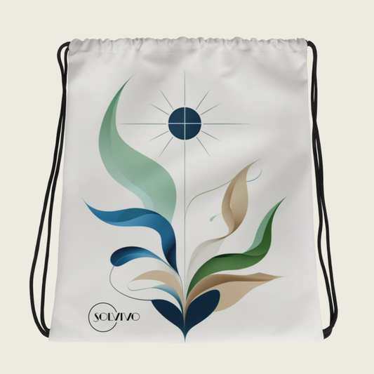 ELAR – Premium Turnbeutel | Minimalistisches Design von SOLVIVO | Symbol für Klarheit & Achtsamkeit