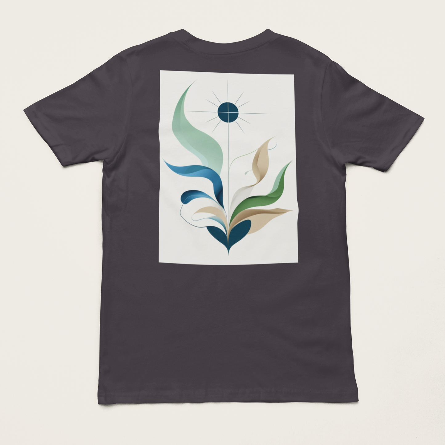 ELAR – Unisex Bio T-Shirt | Minimalistisches Design von SOLVIVO | Symbol für Klarheit & Achtsamkeit