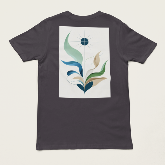 ELAR – Unisex Bio T-Shirt | Minimalistisches Design von SOLVIVO | Symbol für Klarheit & Achtsamkeit