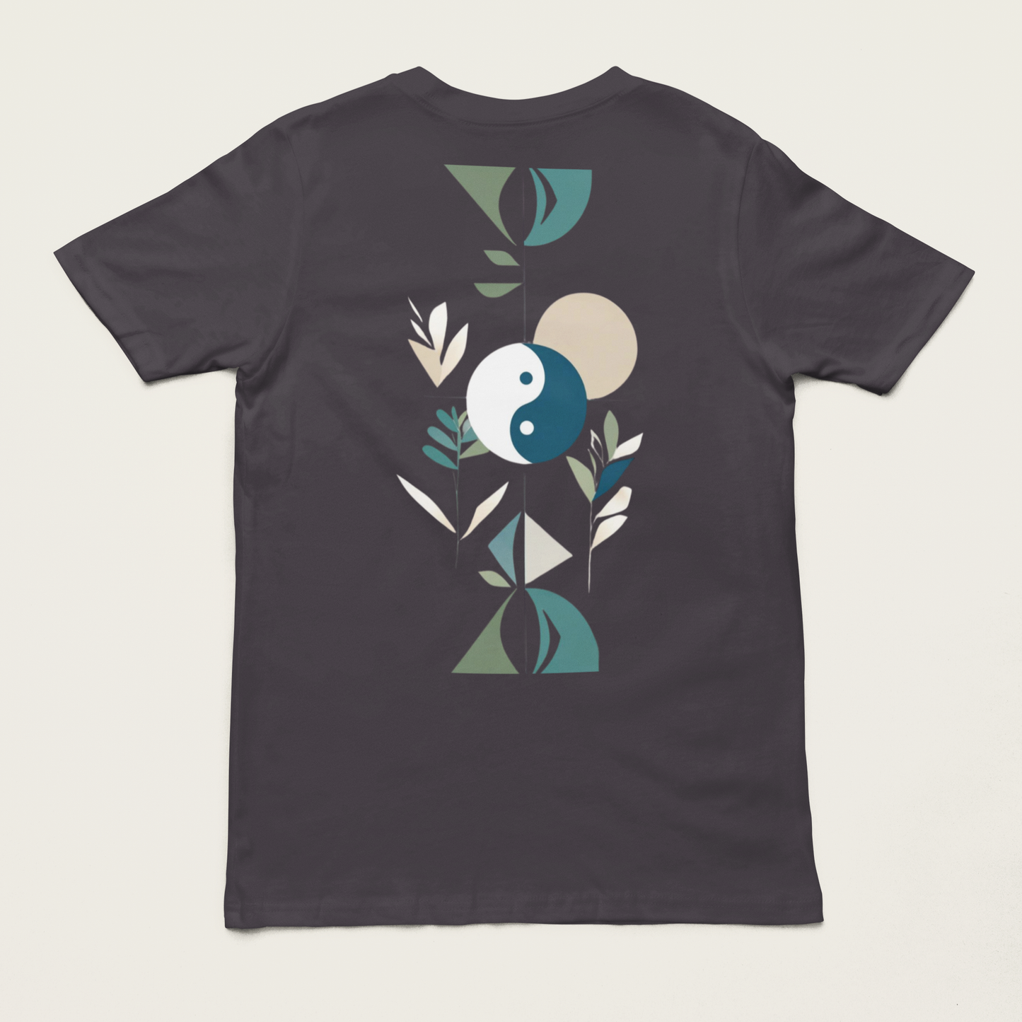 NIVO – Unisex Bio T-Shirt | Minimalistisches Design von SOLVIVO | Symbol für Balance & Stabilität