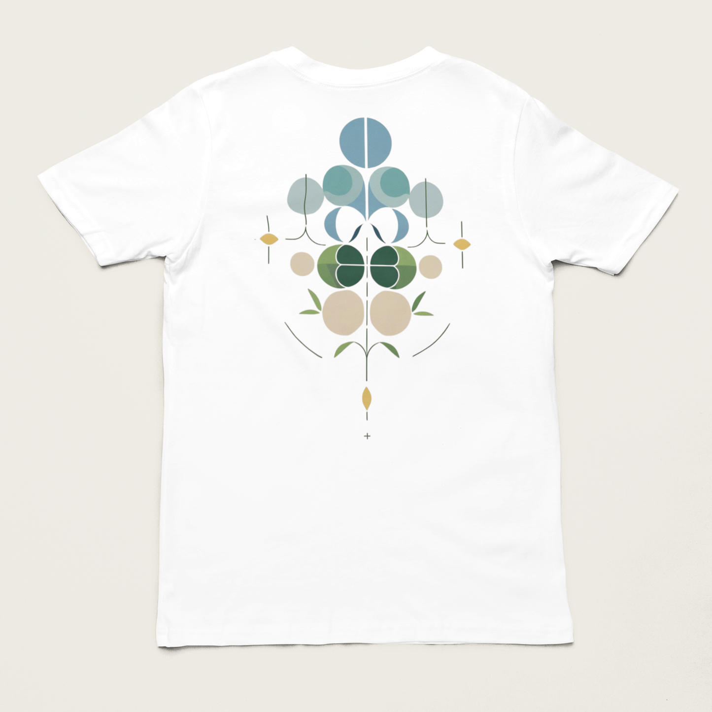 NOOR – Unisex Bio T-Shirt | Minimalistisches Design von SOLVIVO | Symbol für Licht & Klarheit