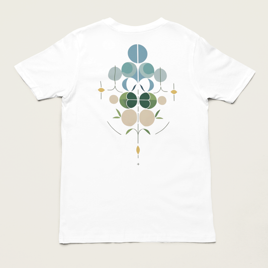 NOOR – Unisex Bio T-Shirt | Minimalistisches Design von SOLVIVO | Symbol für Licht & Klarheit