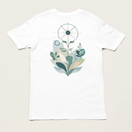 SOLEA – Unisex Bio T-Shirt | Minimalistisches Design von SOLVIVO | Symbol für Licht & Harmonie