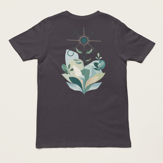 SOLEA – Unisex Bio T-Shirt | Minimalistisches Design von SOLVIVO | Symbol für Licht & Harmonie