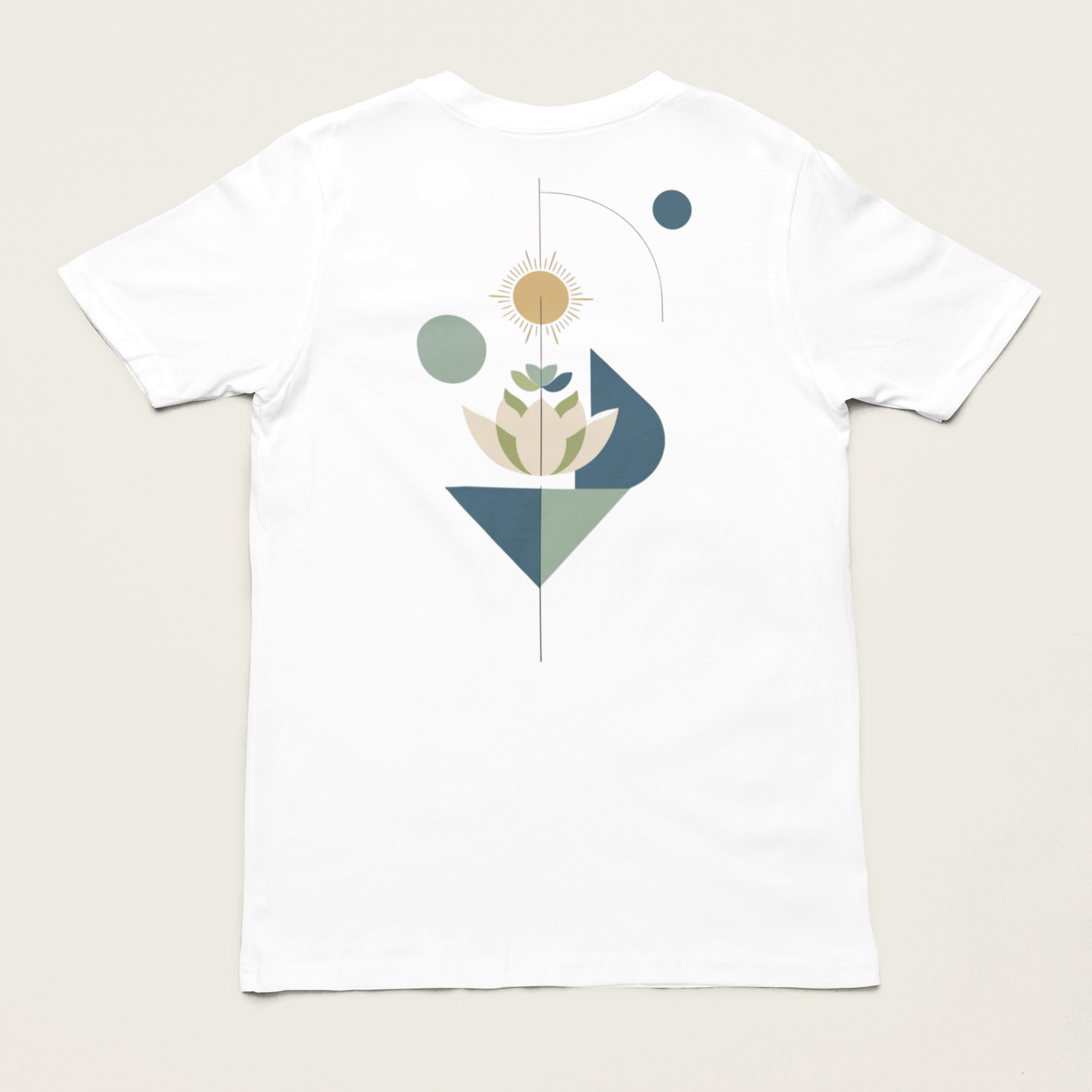 ORI – Unisex Bio T-Shirt | Minimalistisches Design von SOLVIVO | Symbol für Ursprung & Orientierung