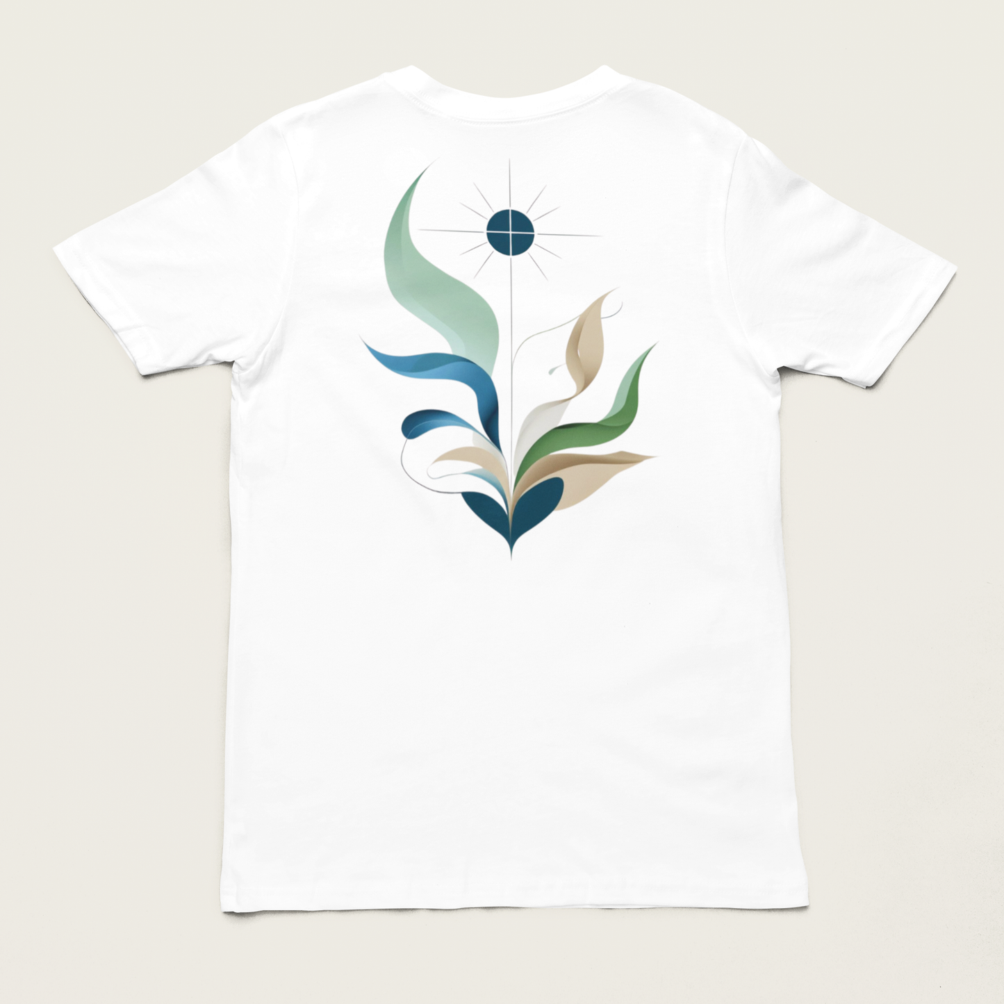 ELAR – Unisex Bio T-Shirt | Minimalistisches Design von SOLVIVO | Symbol für Klarheit & Achtsamkeit