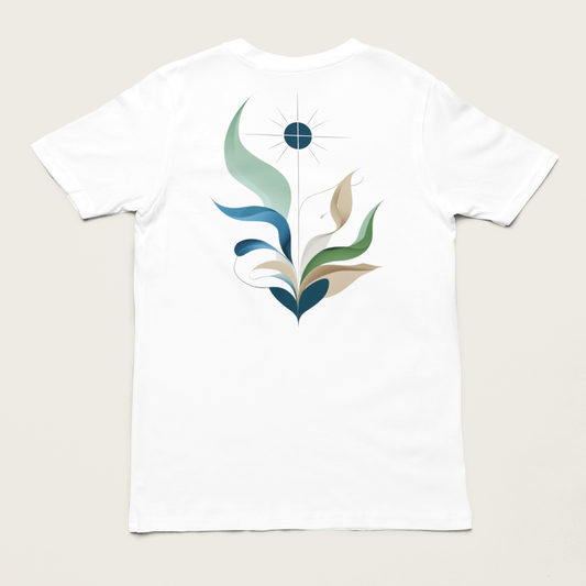 ELAR – Unisex Bio T-Shirt | Minimalistisches Design von SOLVIVO | Symbol für Klarheit & Achtsamkeit