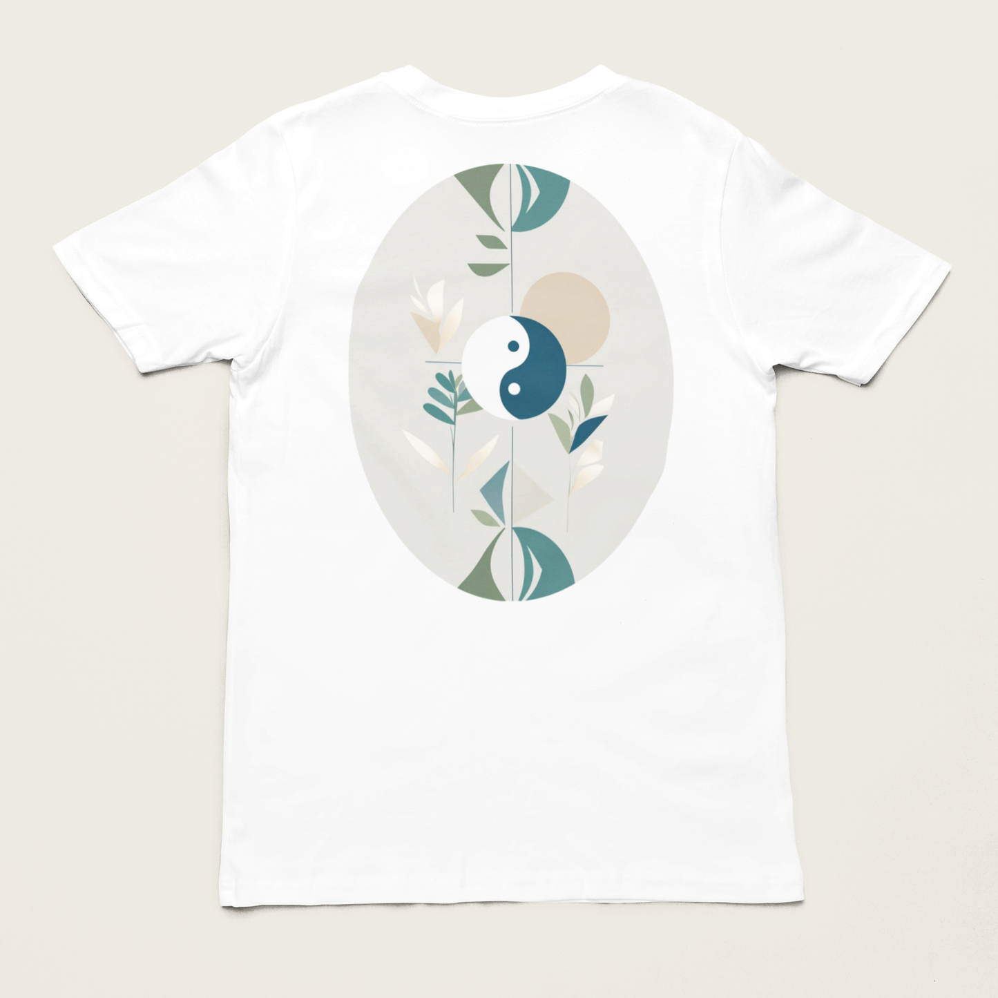 NIVO – Unisex Bio T-Shirt | Minimalistisches Design von SOLVIVO | Symbol für Balance & Stabilität