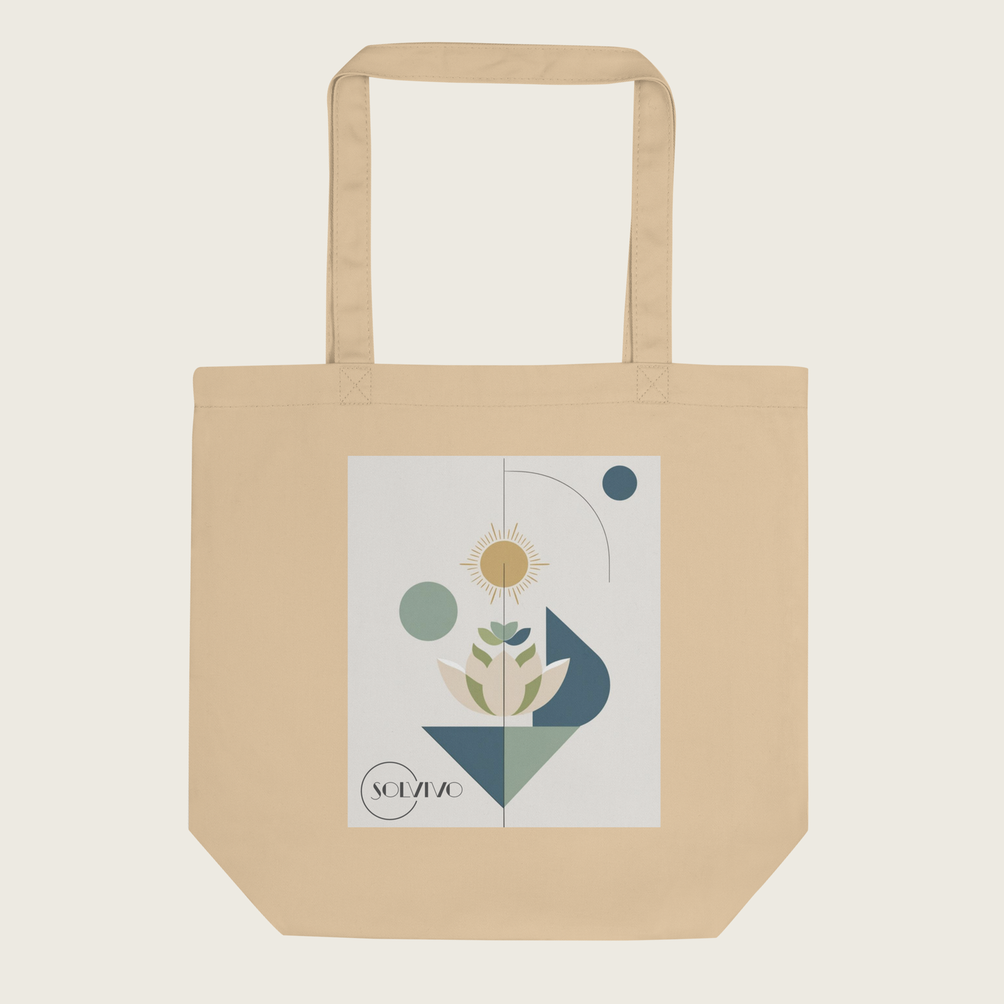 ORI – Bio Tote Bag | Minimalist design by SOLVIVO | Symbol of origin &amp; orientation