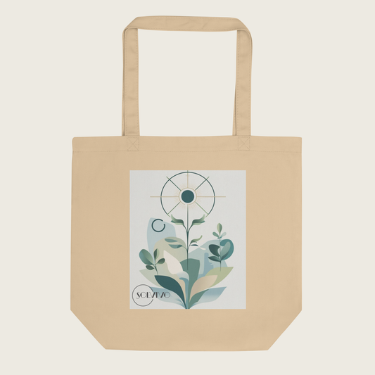 SOLEA – Organic Tote Bag | Minimalist design by SOLVIVO | Symbol of light &amp; harmony
