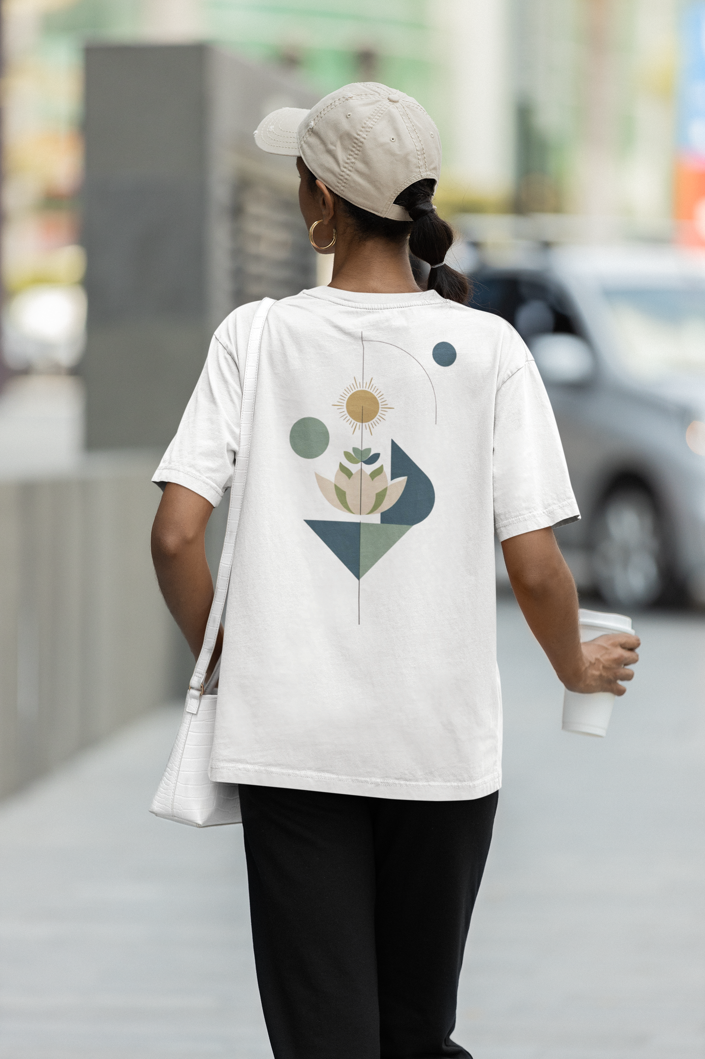 ORI – Unisex Bio T-Shirt | Minimalistisches Design von SOLVIVO | Symbol für Ursprung & Orientierung