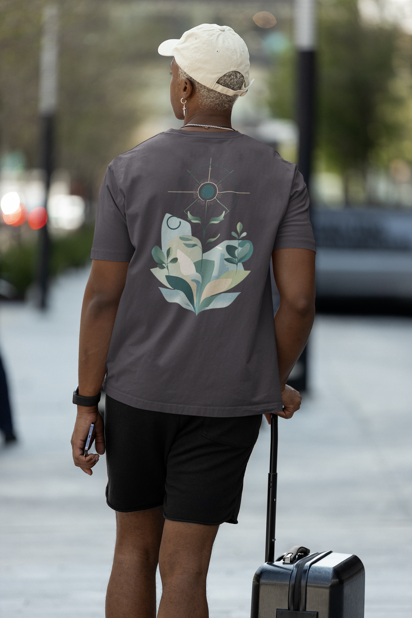 SOLEA – Unisex Bio T-Shirt | Minimalistisches Design von SOLVIVO | Symbol für Licht & Harmonie