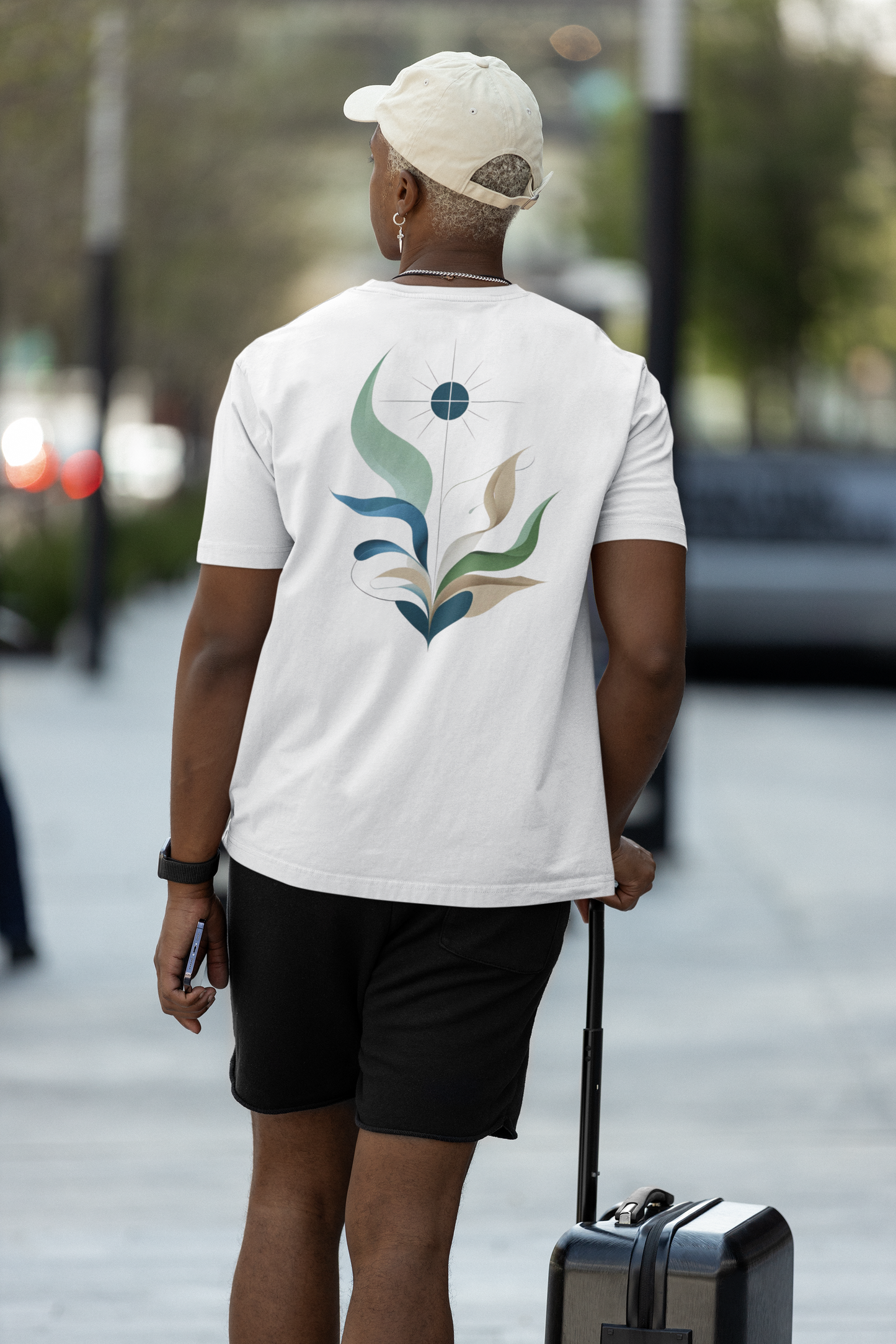 ELAR – Unisex Bio T-Shirt | Minimalistisches Design von SOLVIVO | Symbol für Klarheit & Achtsamkeit