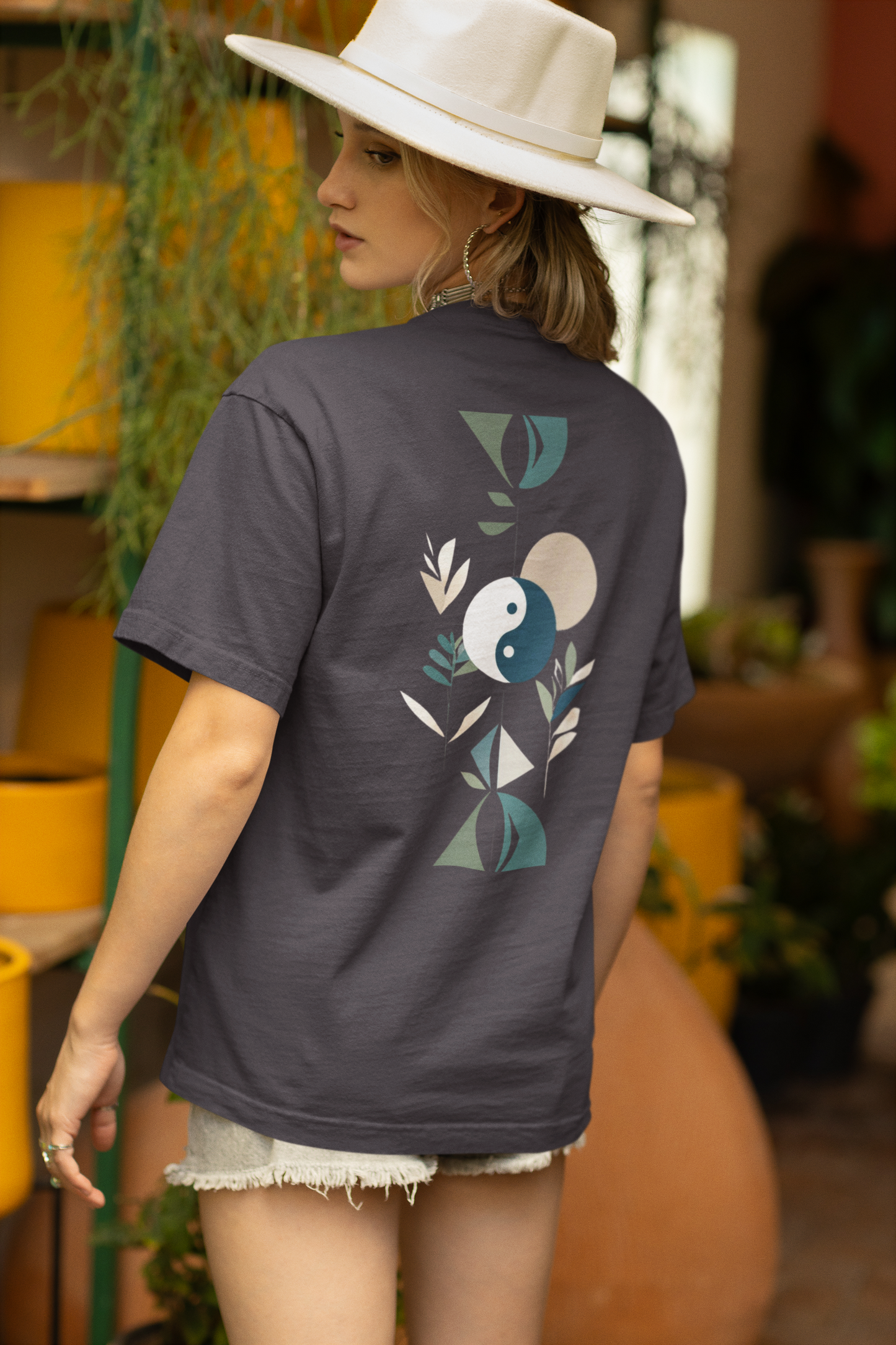 NIVO – Unisex Bio T-Shirt | Minimalistisches Design von SOLVIVO | Symbol für Balance & Stabilität