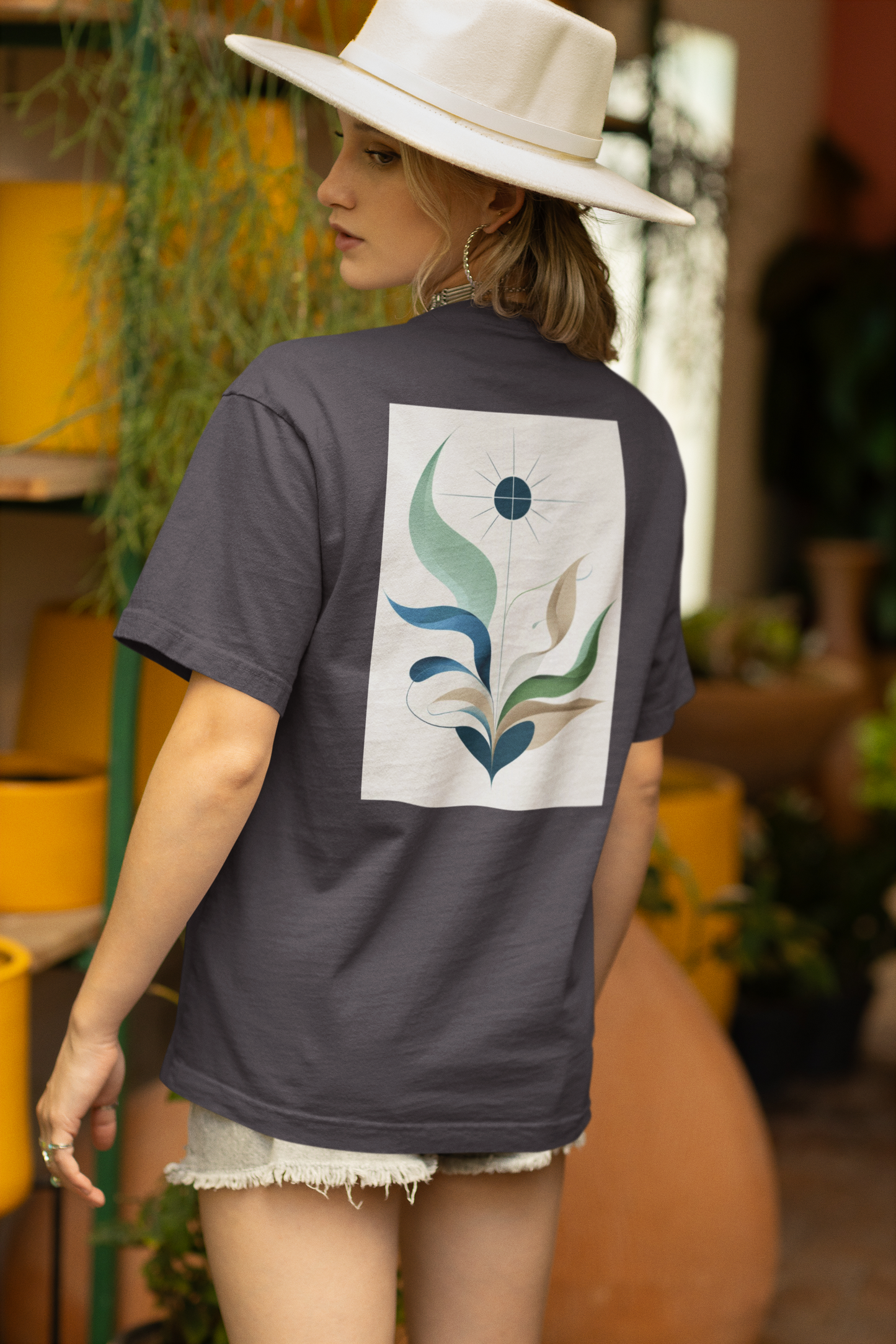 ELAR – Unisex Bio T-Shirt | Minimalistisches Design von SOLVIVO | Symbol für Klarheit & Achtsamkeit