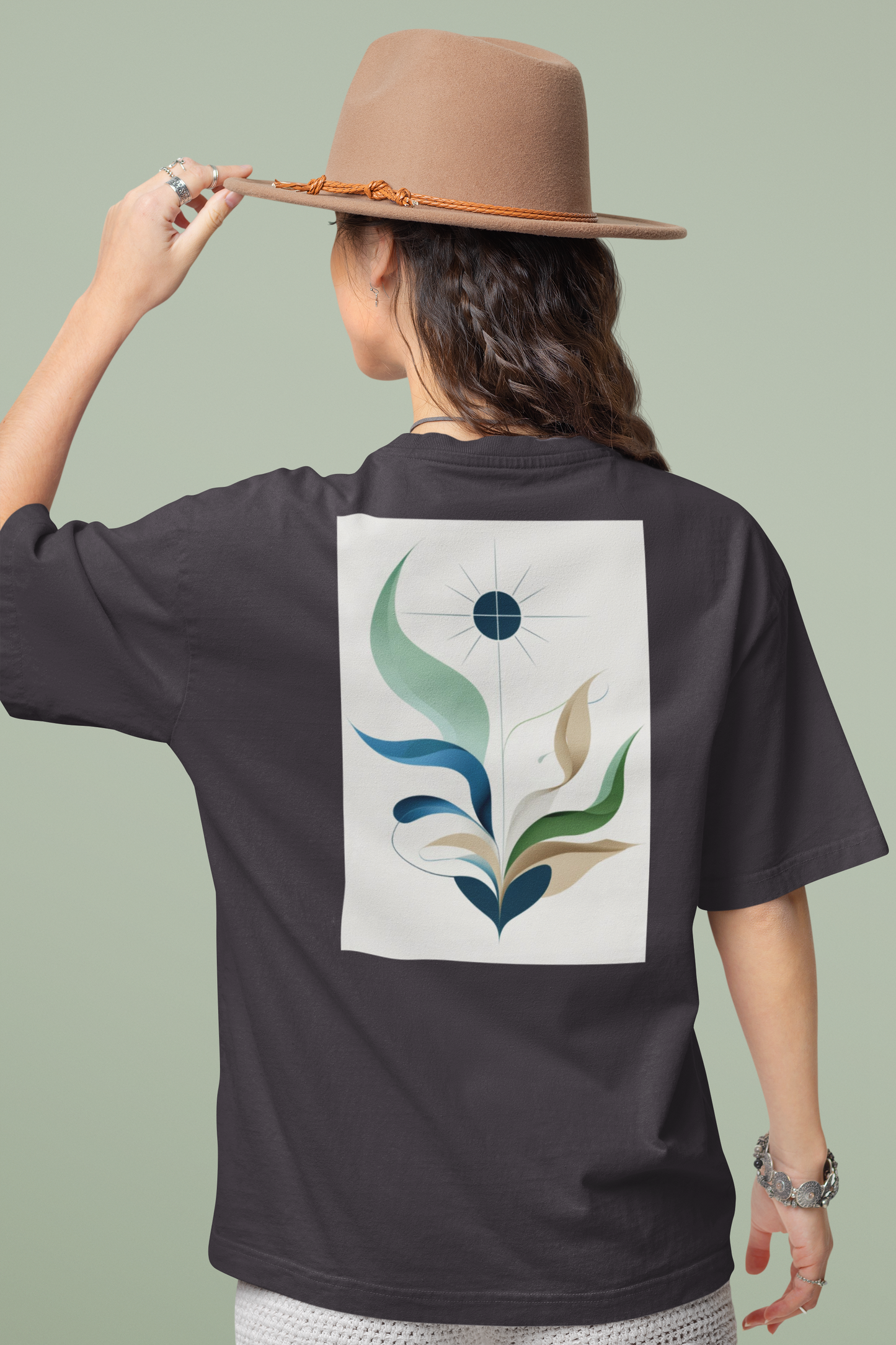 ELAR – Unisex Bio T-Shirt | Minimalistisches Design von SOLVIVO | Symbol für Klarheit & Achtsamkeit