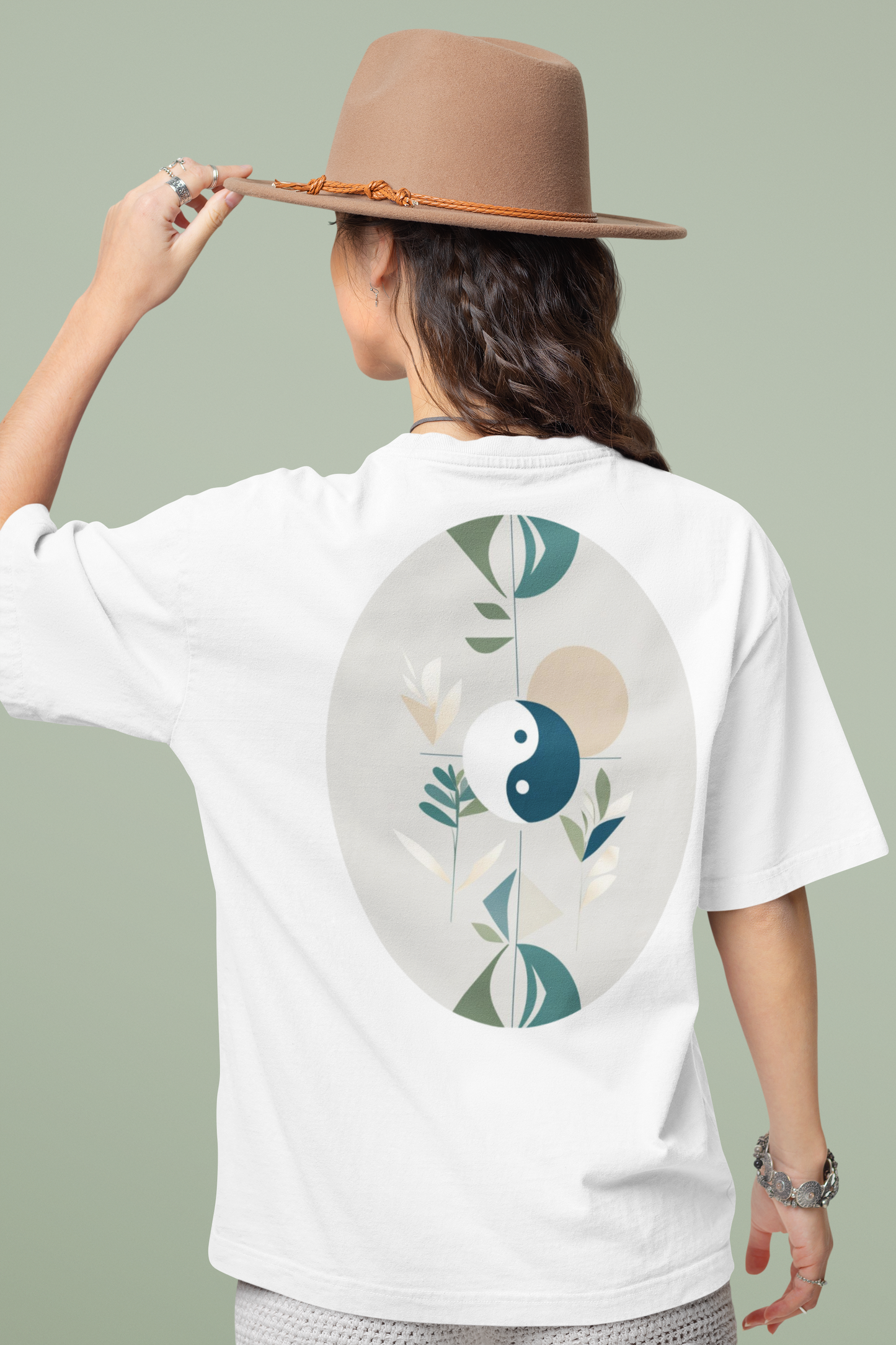 NIVO – Unisex Bio T-Shirt | Minimalistisches Design von SOLVIVO | Symbol für Balance & Stabilität