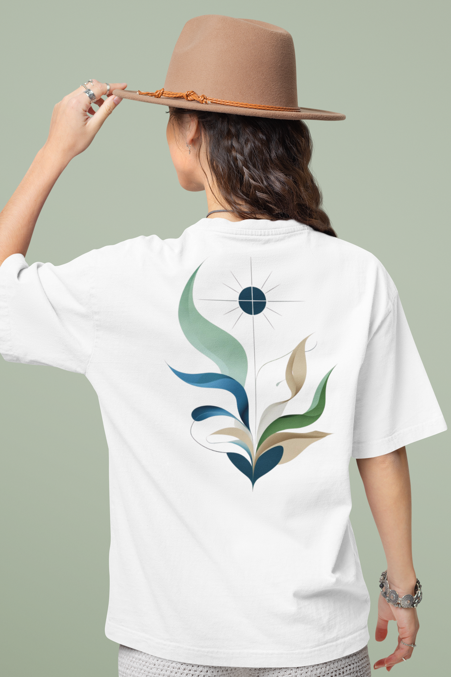 ELAR – Unisex Bio T-Shirt | Minimalistisches Design von SOLVIVO | Symbol für Klarheit & Achtsamkeit