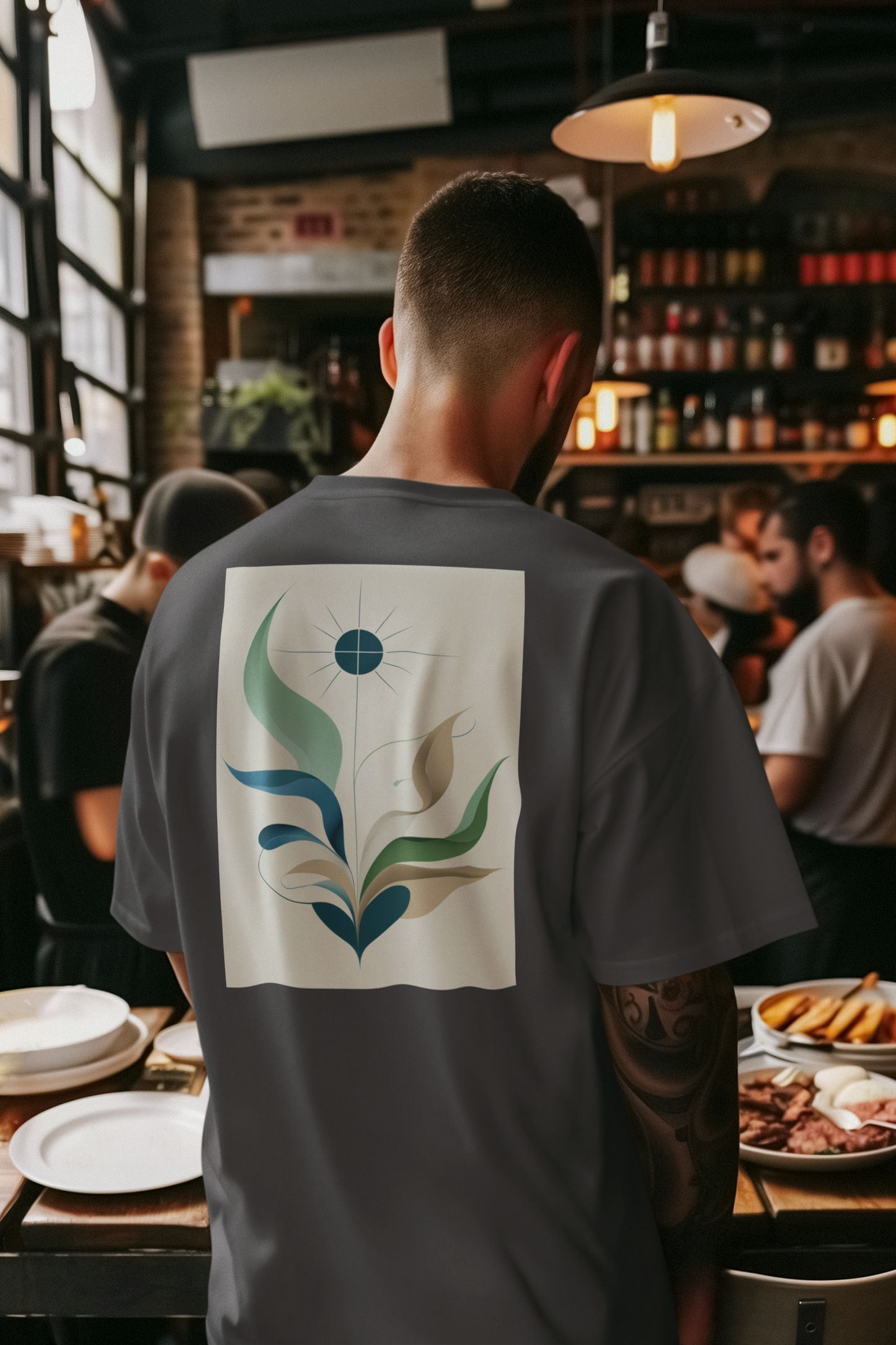 ELAR – Unisex Bio T-Shirt | Minimalistisches Design von SOLVIVO | Symbol für Klarheit & Achtsamkeit