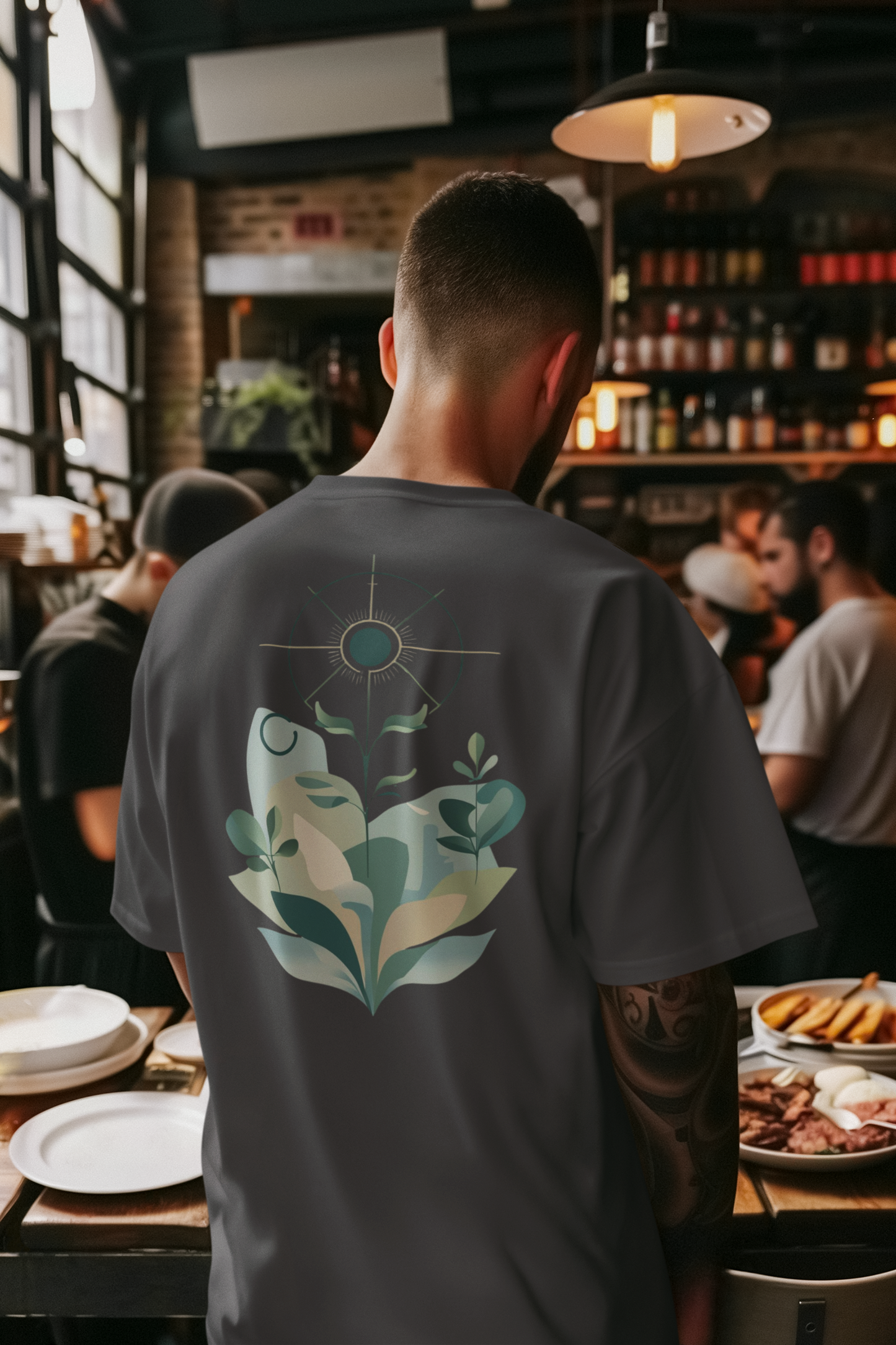 SOLEA – Unisex Bio T-Shirt | Minimalistisches Design von SOLVIVO | Symbol für Licht & Harmonie