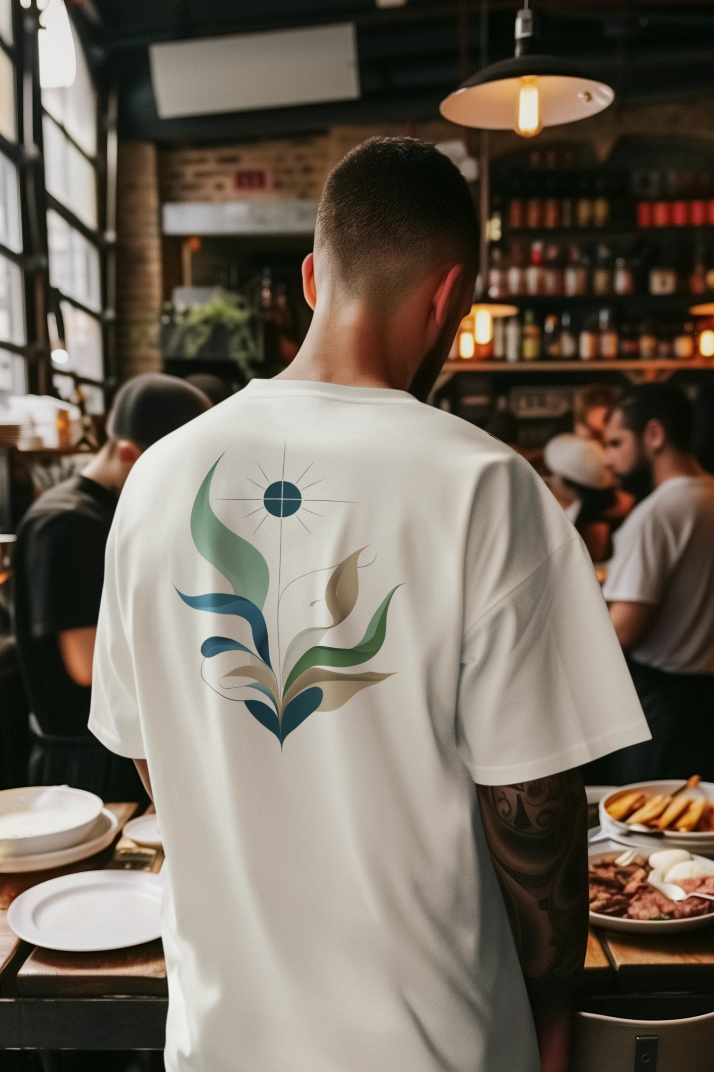 ELAR – Unisex Bio T-Shirt | Minimalistisches Design von SOLVIVO | Symbol für Klarheit & Achtsamkeit