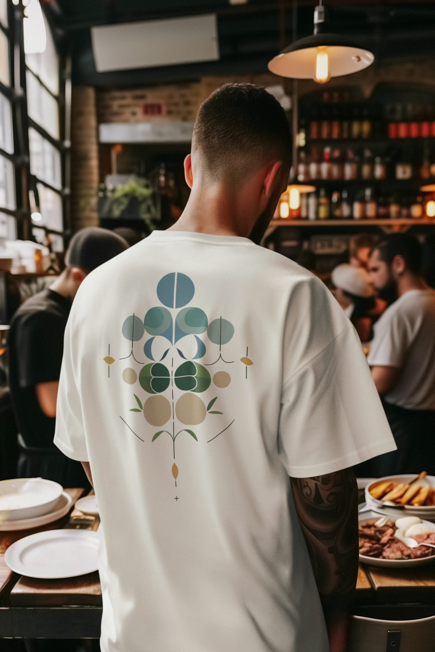 NOOR – Unisex Bio T-Shirt | Minimalistisches Design von SOLVIVO | Symbol für Licht & Klarheit