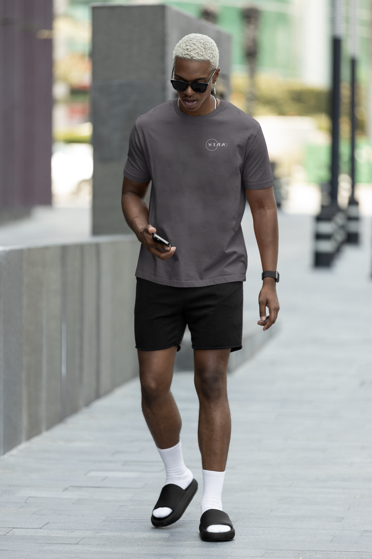 ORI – Unisex Bio T-Shirt | Minimalistisches Design von SOLVIVO | Symbol für Ursprung & Orientierung