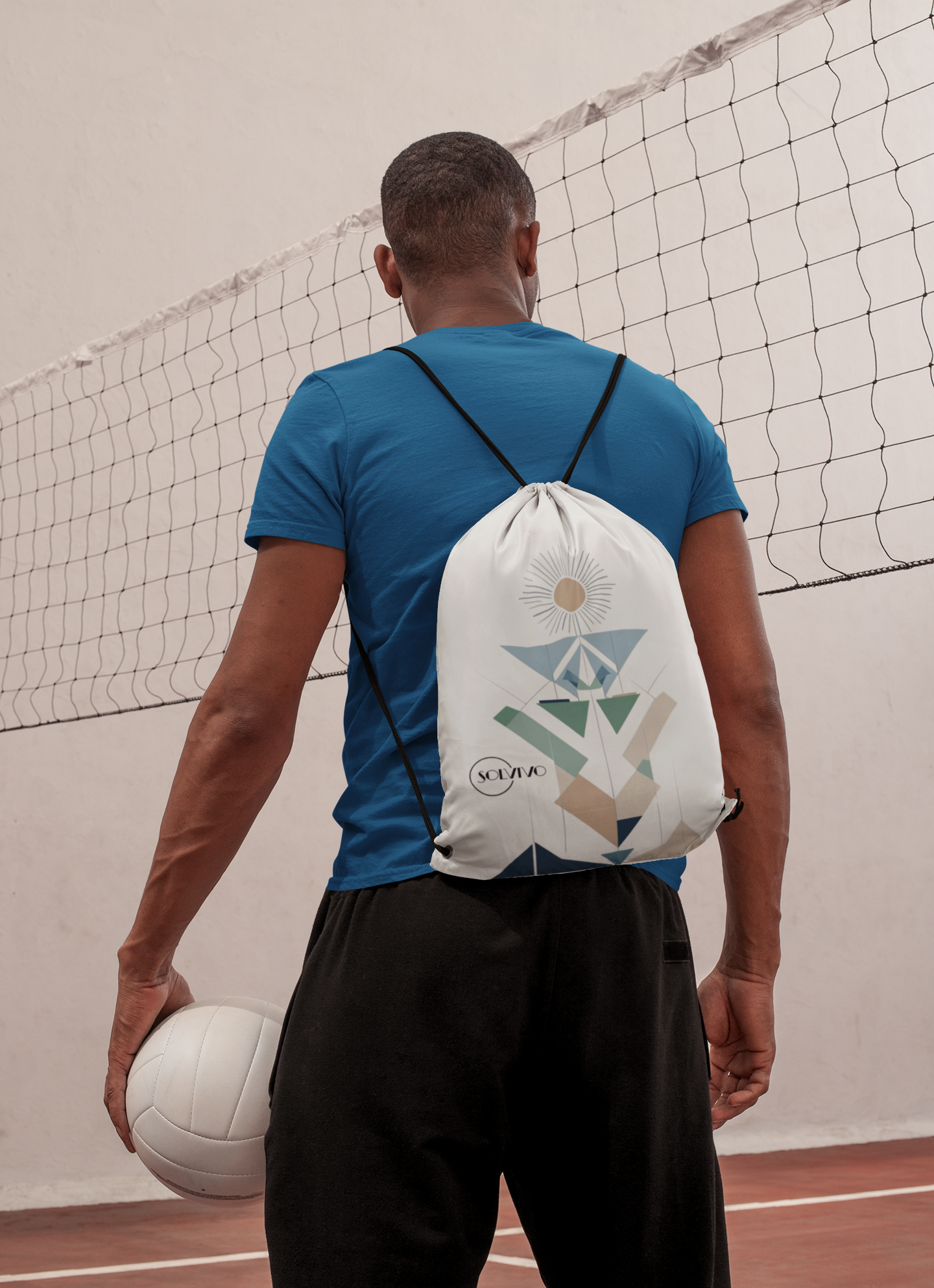 LUMEA – Premium Turnbeutel | Minimalistisches Design von SOLVIVO | Symbol für Bewusstsein & Verbindung