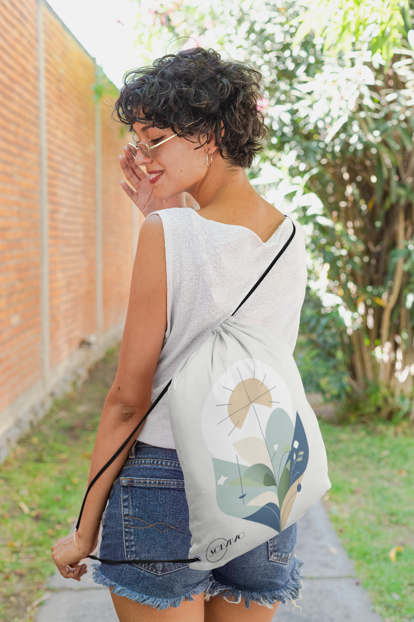 YARA – Premium Turnbeutel | Minimalistisches Design von SOLVIVO | Symbol für Balance & Harmonie