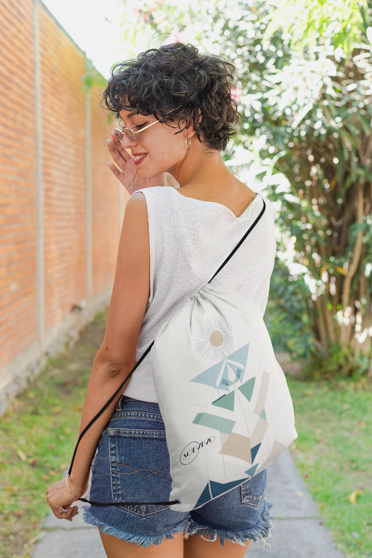 LUMEA – Premium Turnbeutel | Minimalistisches Design von SOLVIVO | Symbol für Bewusstsein & Verbindung