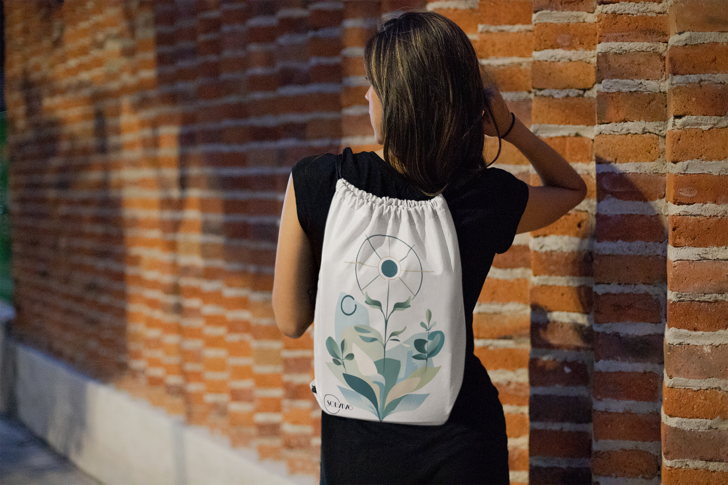 SOLEA – Premium Turnbeutel | Minimalistisches Design von SOLVIVO | Symbol für Licht & Harmonie