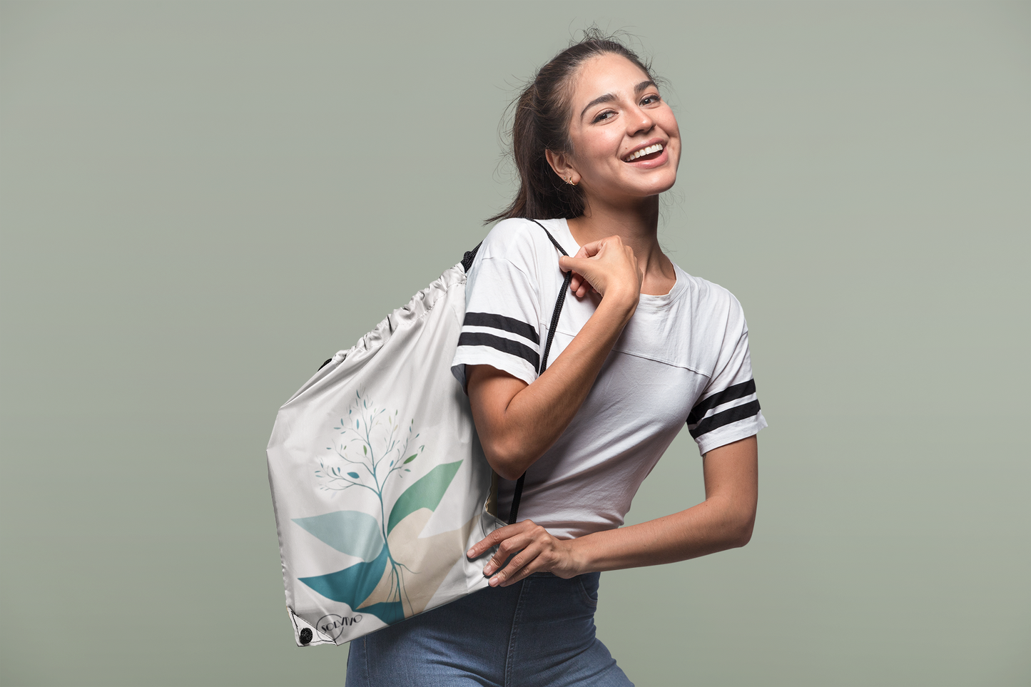 TARU – Premium Turnbeutel | Minimalistisches Design von SOLVIVO | Symbol für Stärke & Wurzeln