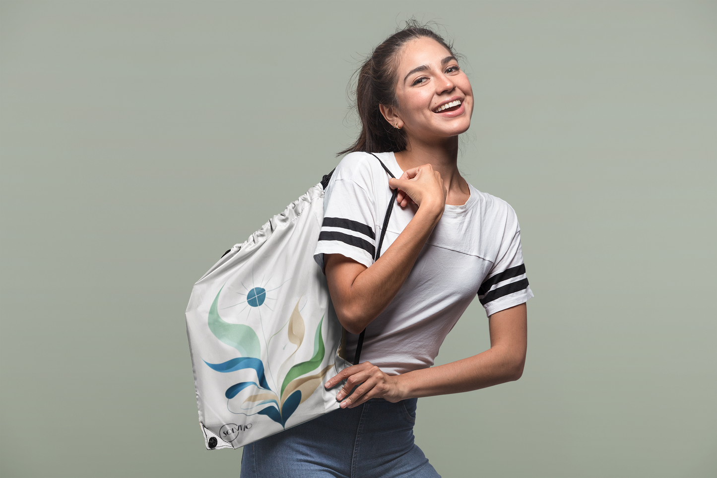 ELAR – Premium Turnbeutel | Minimalistisches Design von SOLVIVO | Symbol für Klarheit & Achtsamkeit