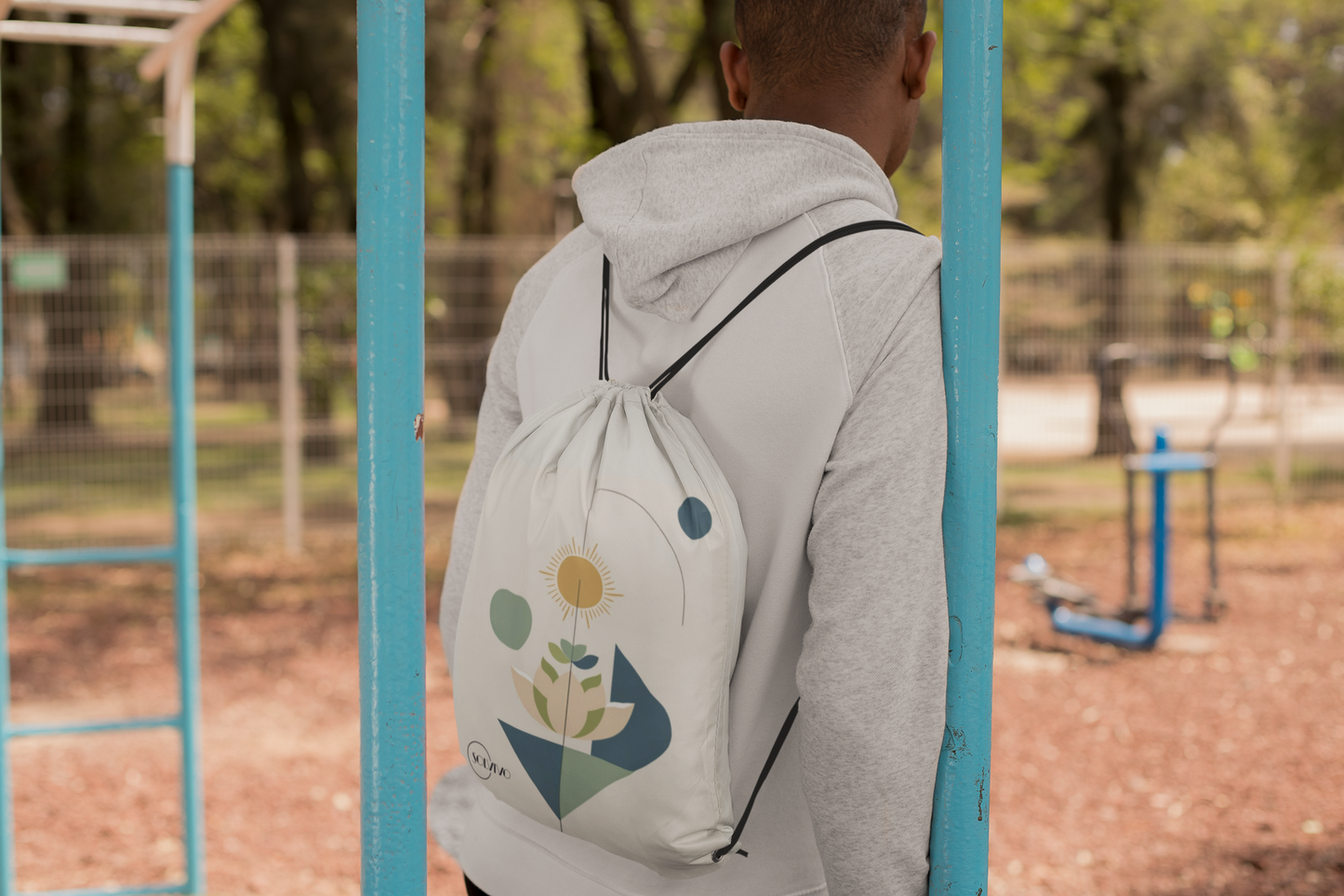 ORI – Premium Turnbeutel | Minimalistisches Design von SOLVIVO | Symbol für Ursprung & Orientierung