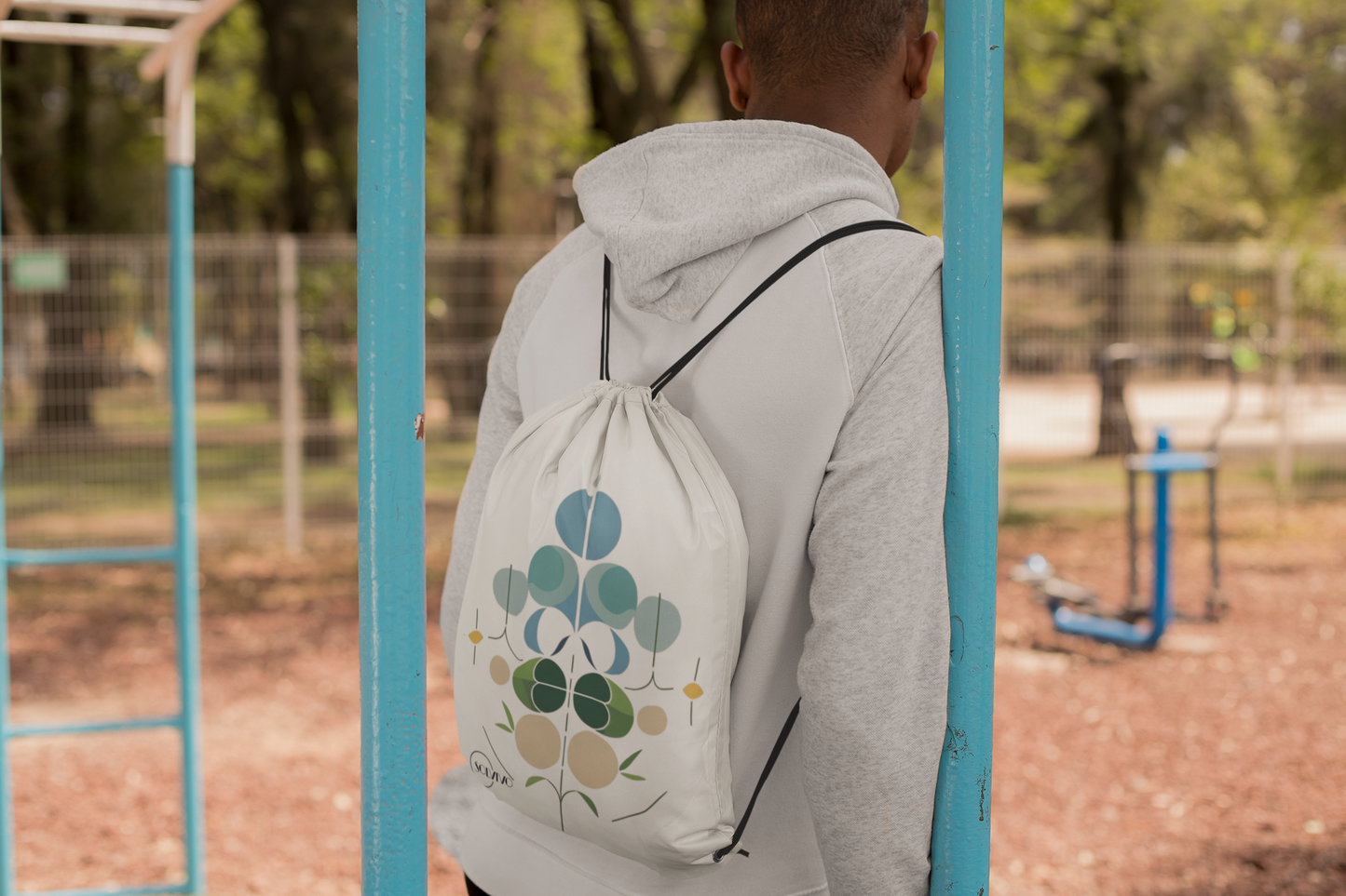 NOOR – Premium Turnbeutel | Minimalistisches Design von SOLVIVO | Symbol für Licht & Klarheit