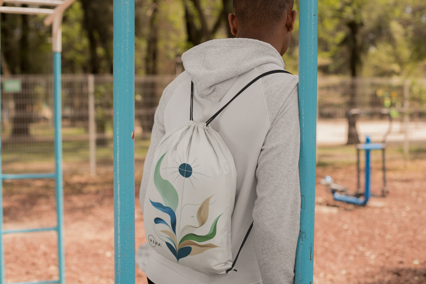 ELAR – Premium Turnbeutel | Minimalistisches Design von SOLVIVO | Symbol für Klarheit & Achtsamkeit