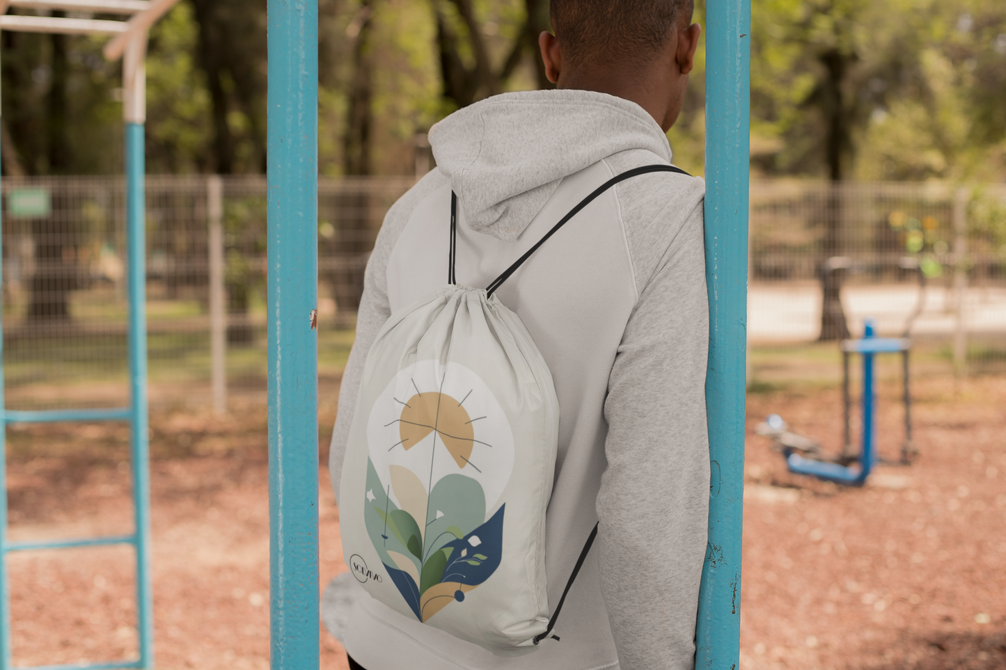 YARA – Premium Turnbeutel | Minimalistisches Design von SOLVIVO | Symbol für Balance & Harmonie