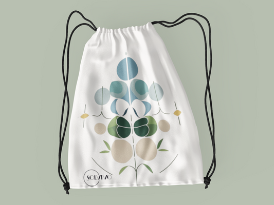 NOOR – Premium Turnbeutel | Minimalistisches Design von SOLVIVO | Symbol für Licht & Klarheit