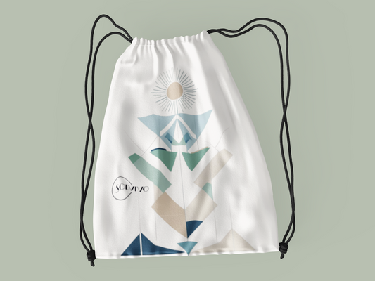 LUMEA – Premium Turnbeutel | Minimalistisches Design von SOLVIVO | Symbol für Bewusstsein & Verbindung