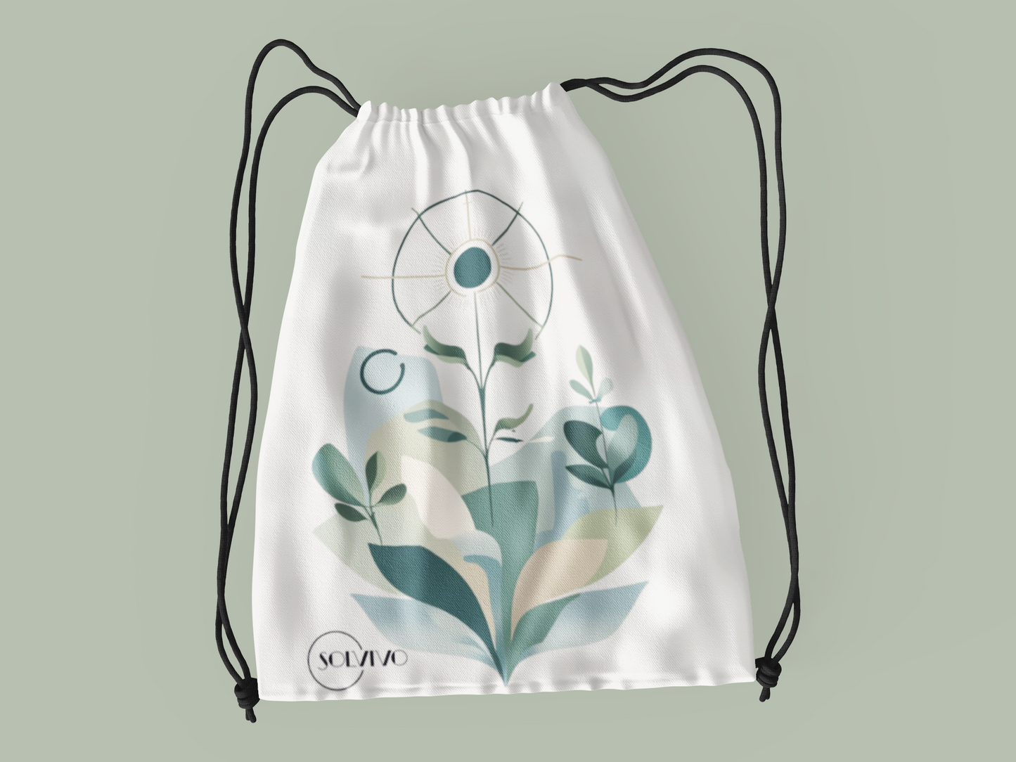 SOLEA – Premium Turnbeutel | Minimalistisches Design von SOLVIVO | Symbol für Licht & Harmonie