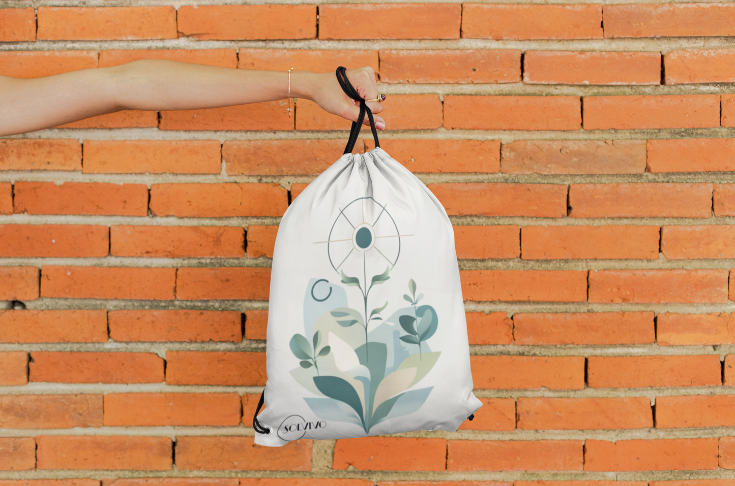 SOLEA – Premium Turnbeutel | Minimalistisches Design von SOLVIVO | Symbol für Licht & Harmonie