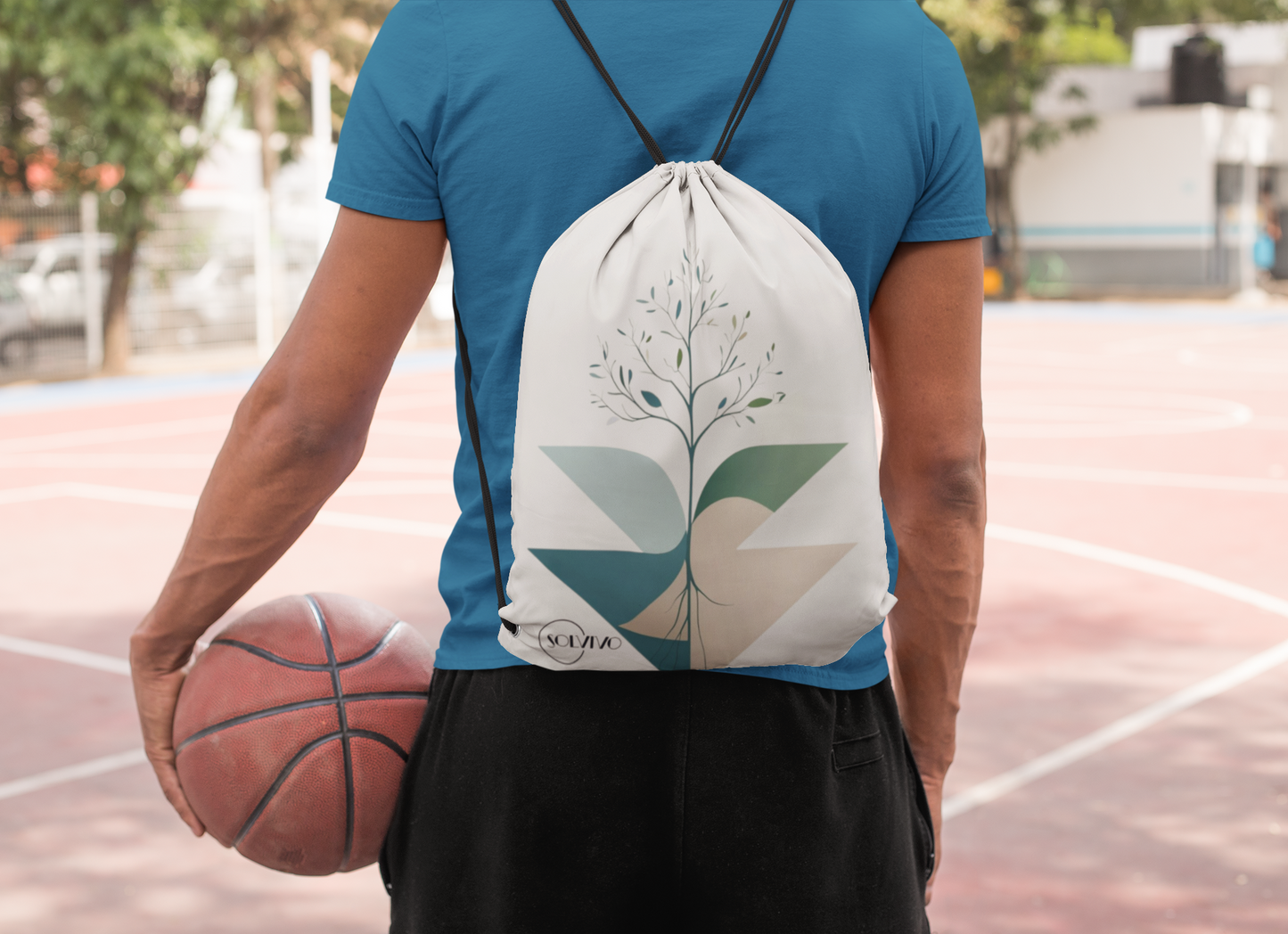 TARU – Premium Turnbeutel | Minimalistisches Design von SOLVIVO | Symbol für Stärke & Wurzeln